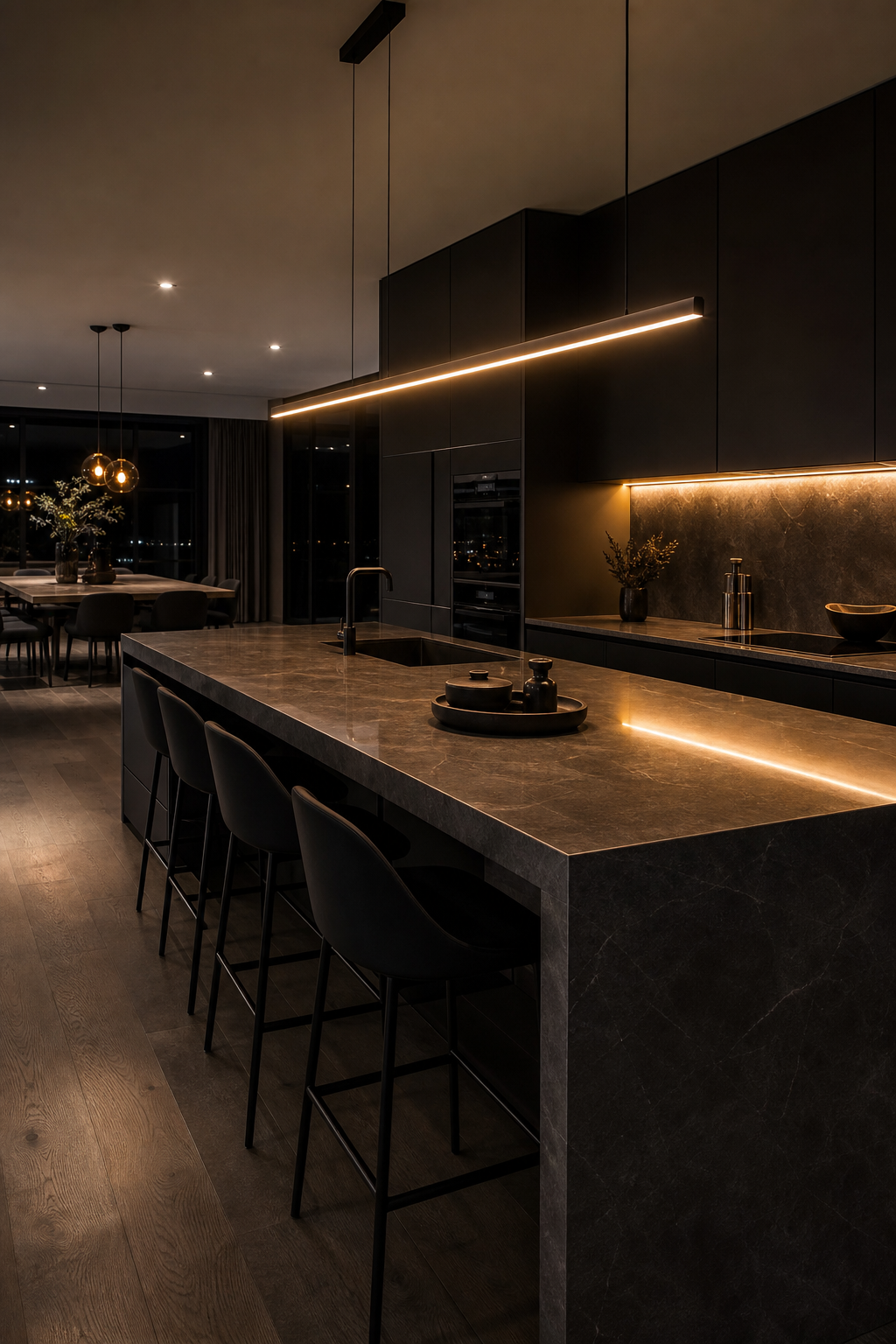 Kitchen linear light