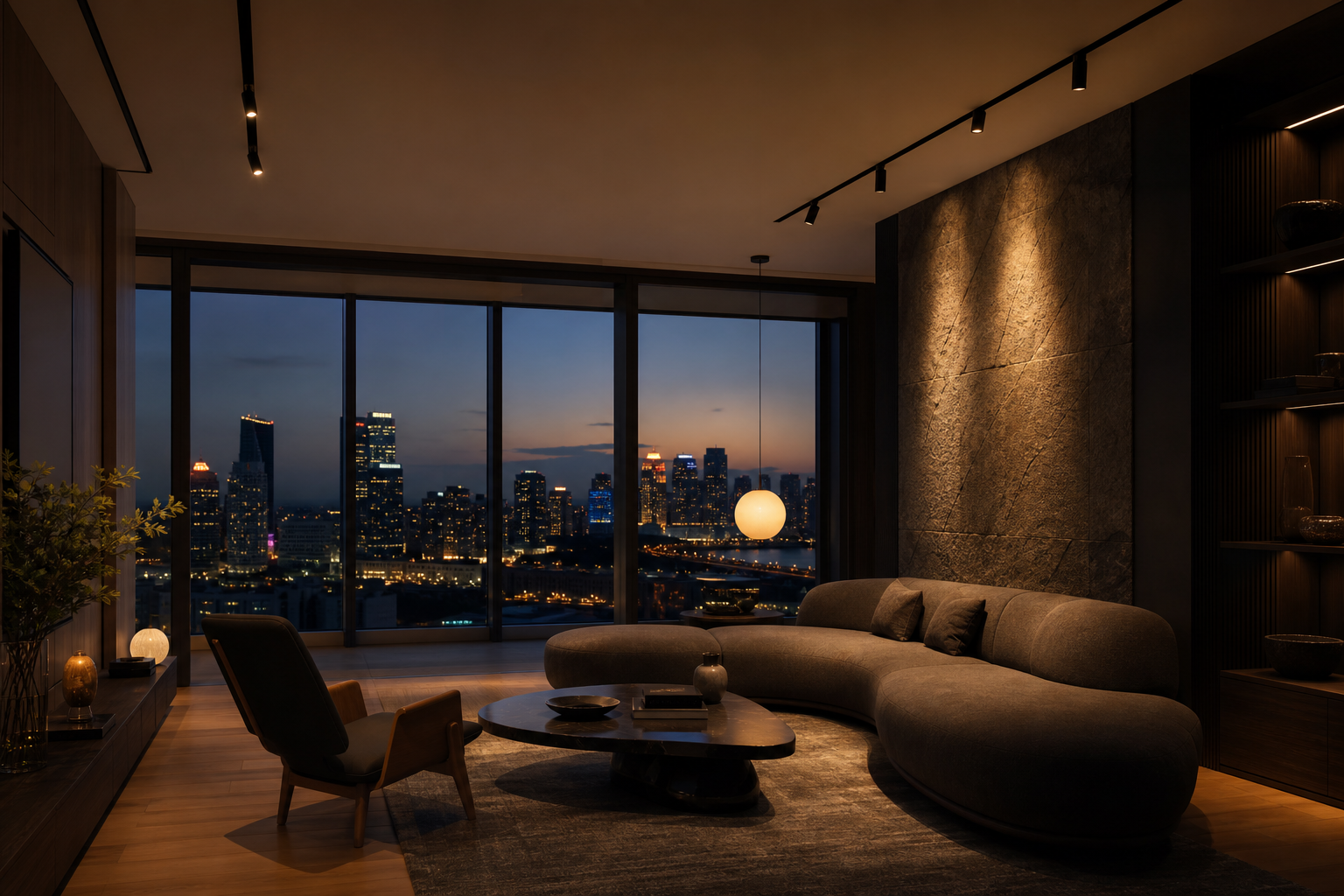 Living room lighting